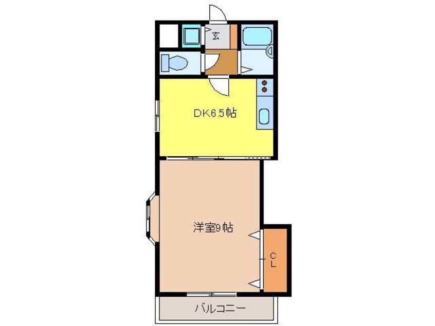 間取図 ツインズ旭　Ａ棟