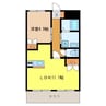 MyHouse村山 1LDKの間取り