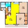 エミネントフラット 2LDKの間取り