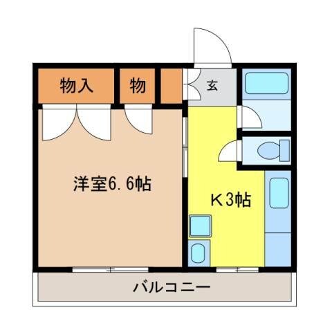 間取り図 いなばビル