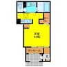 STELLA鳥栖 1Rの間取り