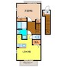 ラフィーネITO　六番館 1LDKの間取り