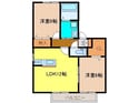 ベルデュールＳの間取図