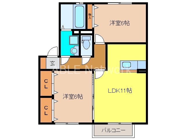 間取り図 アムール