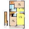 Sunlit Villa 2LDKの間取り