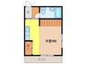 HOUSE 8 1Rの間取り