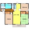エランドール 3LDKの間取り