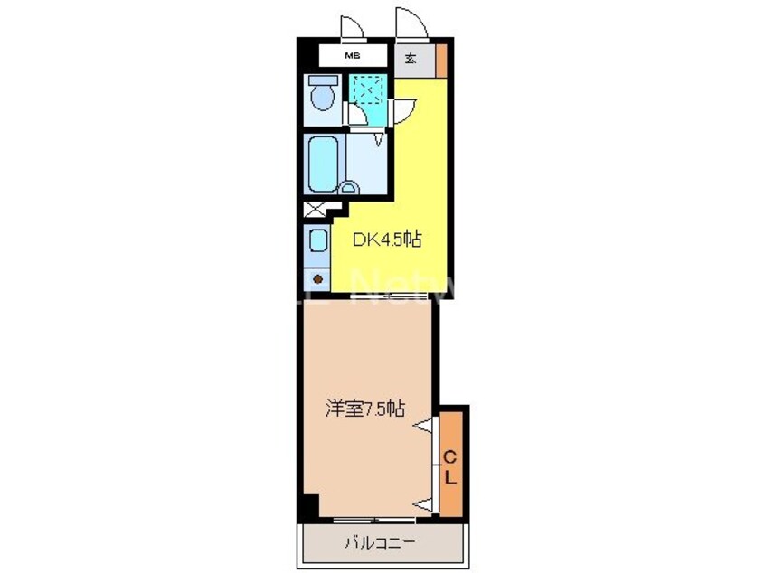 間取図 鳥栖シティビル