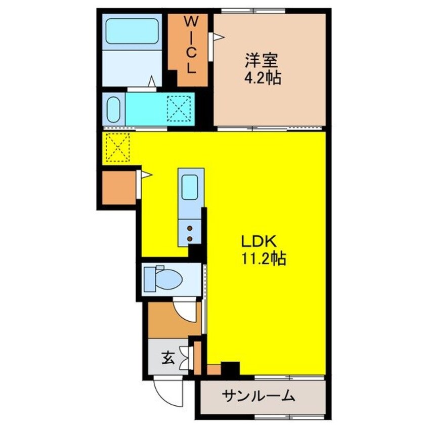間取図 カーサ･アルバ