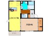 セジュール松泉Ⅱ 1LDKの間取り