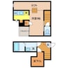 CB基山パッセル 1Kの間取り