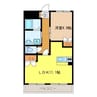 MyHouse村山 1LDKの間取り