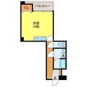 イースト中村の間取図