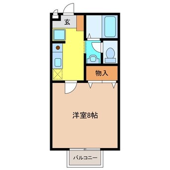 間取図 ヴェルメゾンＢ棟