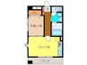 E.POPULAR 1DKの間取り