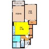 サンライフ上峰 Ⅲ 2DKの間取り