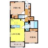 ニューライフ21　C 2LDKの間取り