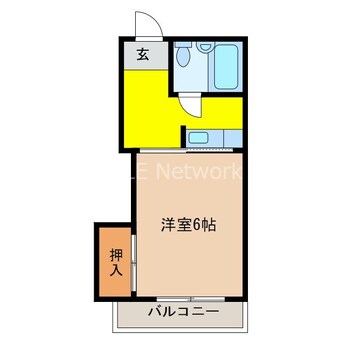 間取図 グリーンハイツ川上