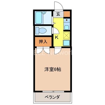 間取図 そよ風５番館