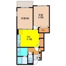 サンライフ上峰 Ⅱ 2DKの間取り