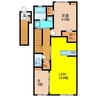 ヒカルサ鳥栖 今泉ノース 1LDK+Sの間取り