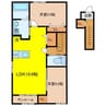 ヨネズホーム 2LDKの間取り