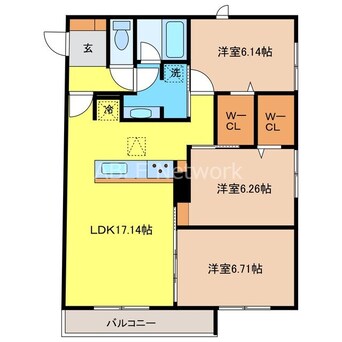 間取図 ロイヤルグレース