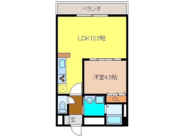 間取り図 E.POPULARⅡ