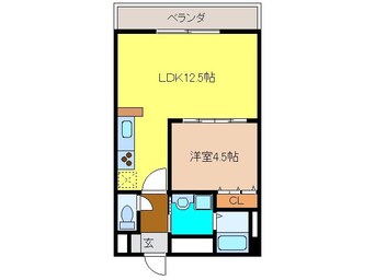 間取図 E.POPULARⅡ