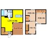 エクリュ上峰 3LDKの間取り