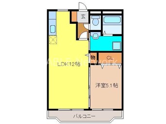 間取図 ヌーベルシェトワⅢ