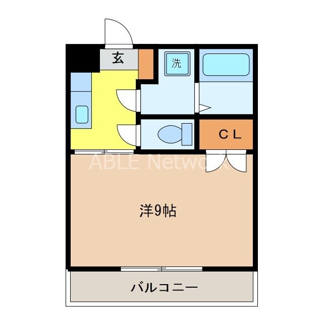 間取り図 サンハイツ元町