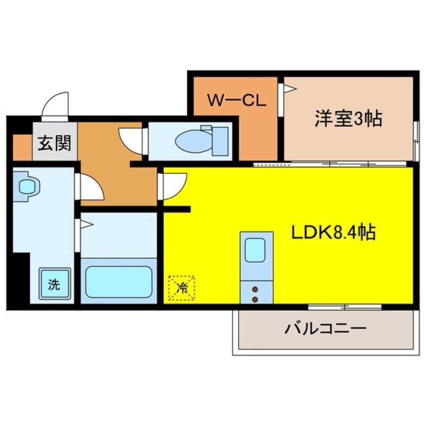 間取図 フリーデンやりた