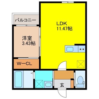 間取図 BRAVE BASE REOⅡ