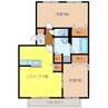 リビングタウン弥生が丘E棟 2LDKの間取り