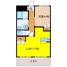 MyHouse村山 1LDKの間取り