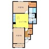 パストラル 2DKの間取り