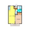 サンライズⅠ番館 1LDKの間取り