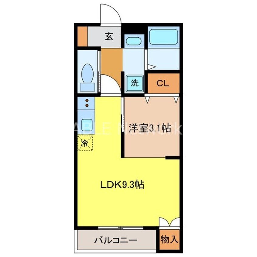 間取図 リベルタ基山