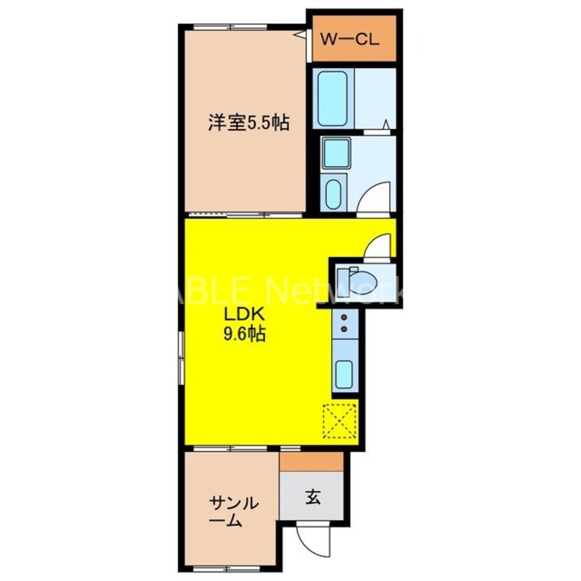 間取図 アーサー上峰