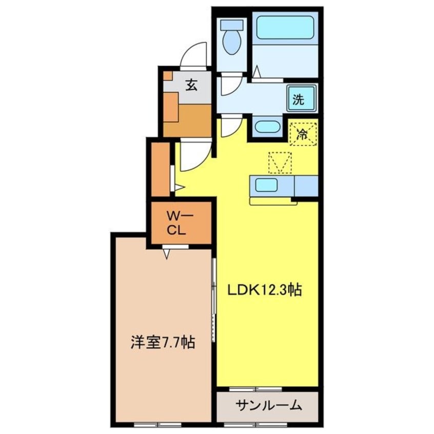 間取図 ニューライズ･S