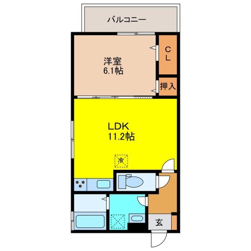 間取図 ヴィヴァレス