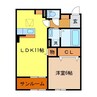 コオリナ・セリーヌ・九番館 1LDKの間取り