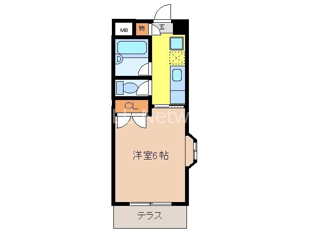 間取り図 本町ハイツ