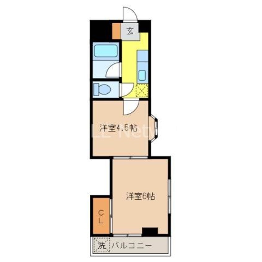 間取図 ビレッジサンサン