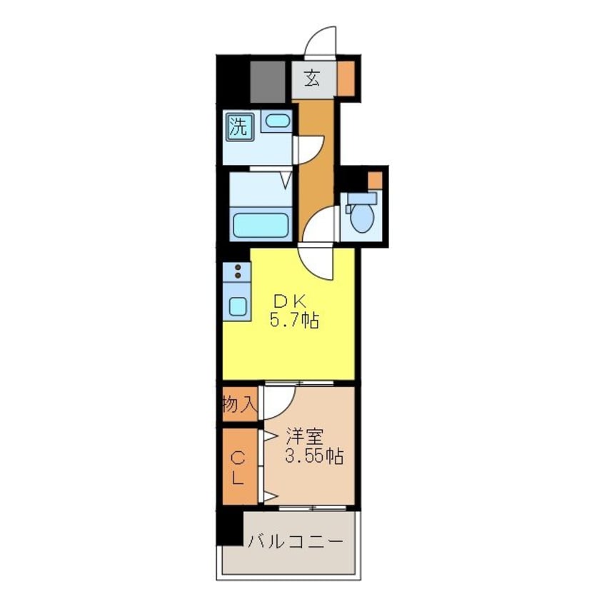 間取図 ニューリバー鳥栖