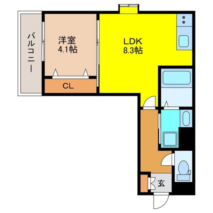 間取図 Riva鳥栖本町