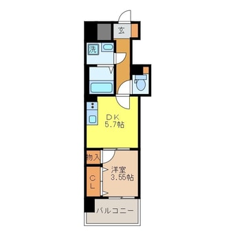 間取図 ニューリバー鳥栖