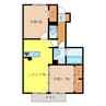 ヴィラージュ 2LDKの間取り