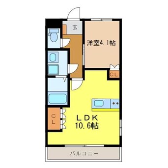 間取図 LalaMaison　さくら